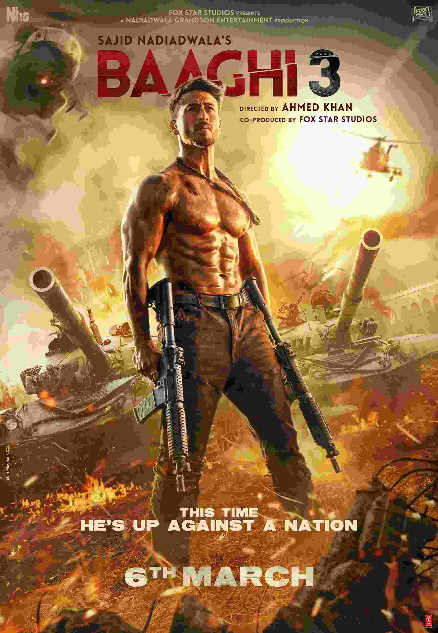 Baaghi 3 (2020) vj emmy Tiger Shroff